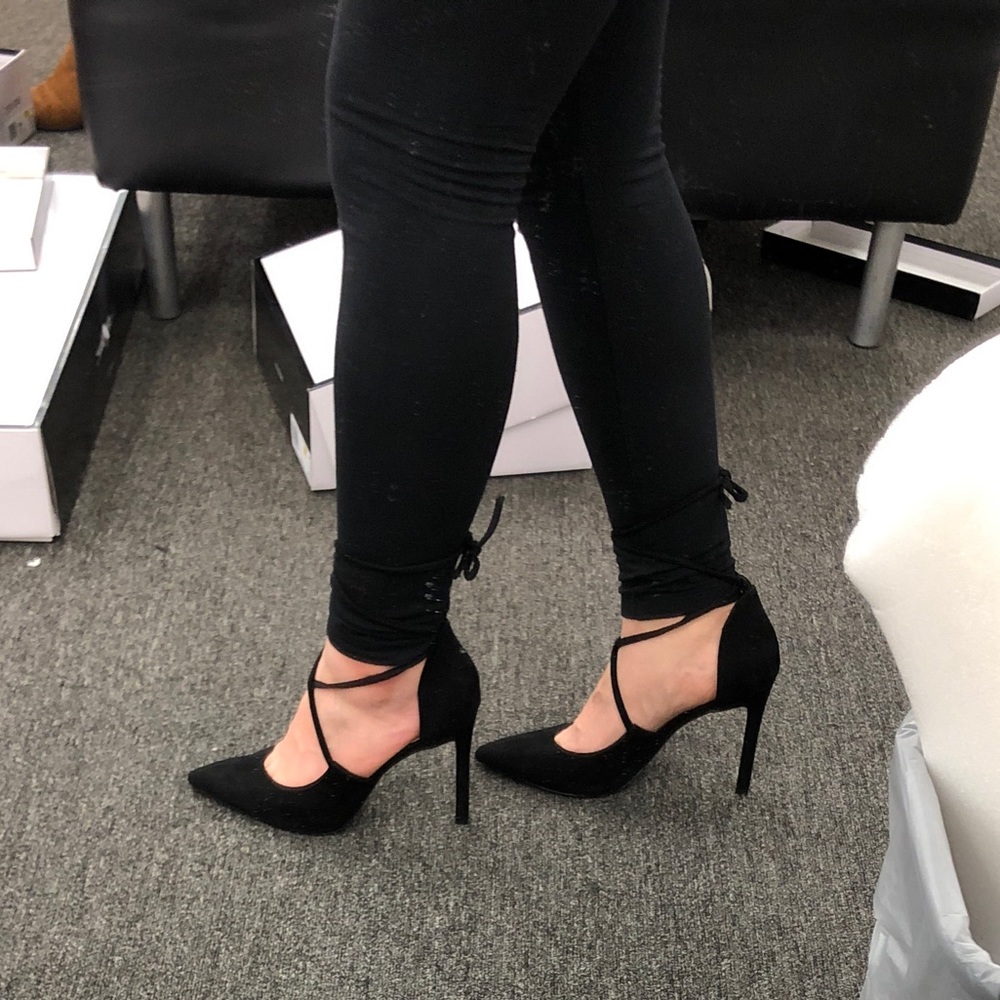 Nine West Lace Up Heels